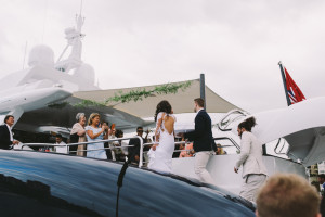super yacht weddings sydney