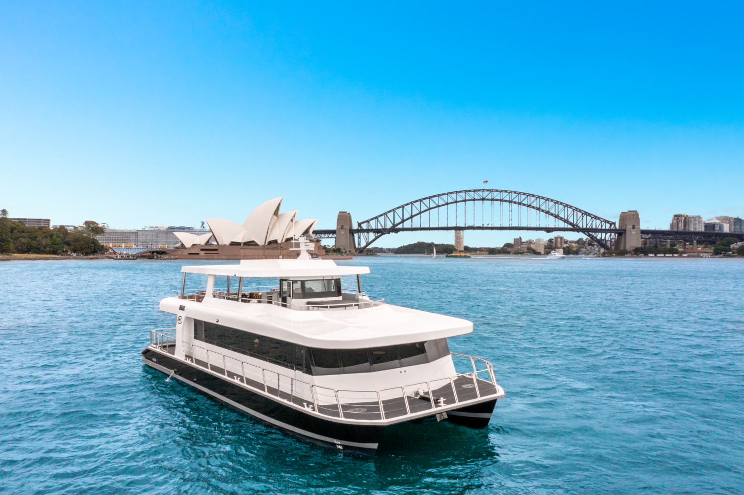 function boat for hire on sydney harbour